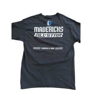 Dallas Mavericks All Start T-Shirt Indianapolis 2024 Large Black